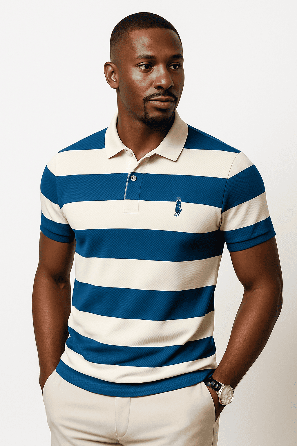 Business Men’s Polo Short Sleeves – Elegance & Comfort ✨