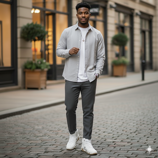 Classic White Street Sneakers