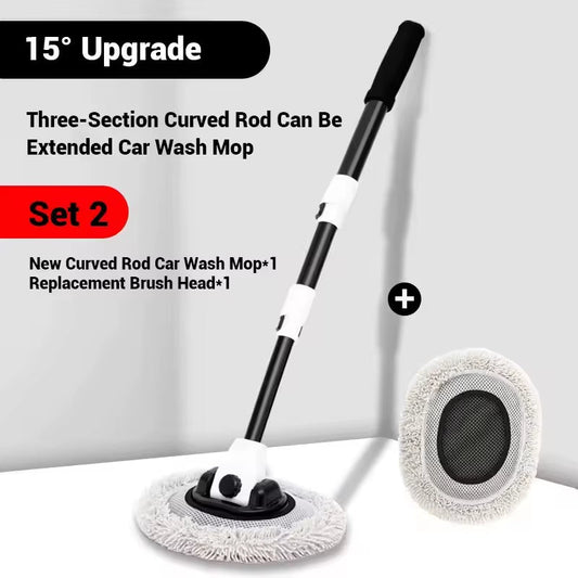 360° Microfiber Car Interior Mop – Detailing Tool