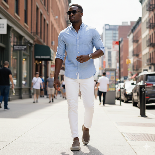 Men’s Casual Suede Slip-On Shoes