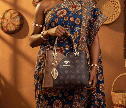 💎 Luxury Designer Monogram Purse  with Gold Pendant  – Collection 2026✨