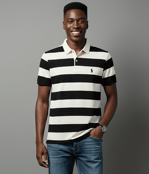 Business Men’s Polo Short Sleeves – Elegance & Comfort ✨