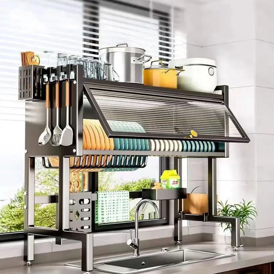 🧼 High Efficiency Multi-Function Dish Drainer