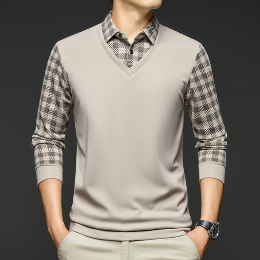 Brave Valvet Men’s Premium Full-Sleeve Textured Polo T-Shirt –  2026✨